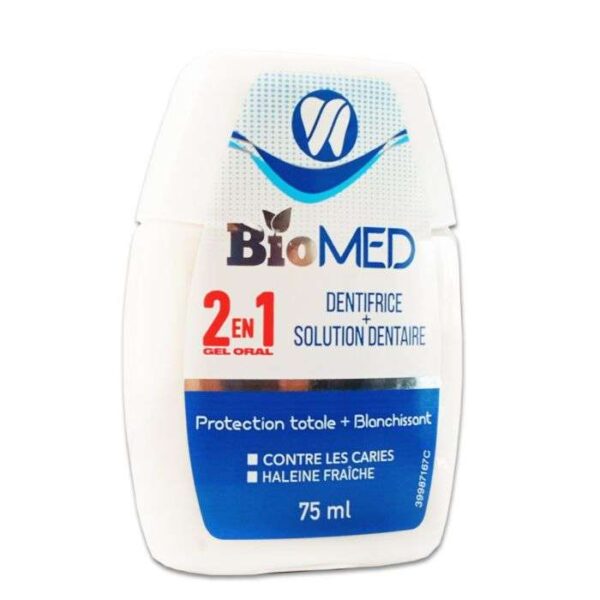 A-148-1.jpg BIOMED DENTIFRICE + SOLUTION DENTAIRE 75 ML