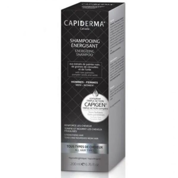 CAPIDERMA ENERGISANT SHAMPOOING 200 ML